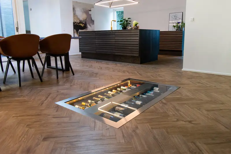 cantinetta vino interrata